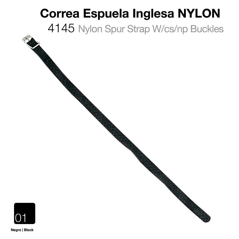 Correa Espuela Inglesa Nylon (PAR)